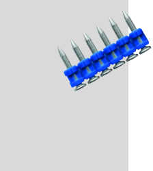 Гвозди по бетону и стали для газовых монтажных пистолетов